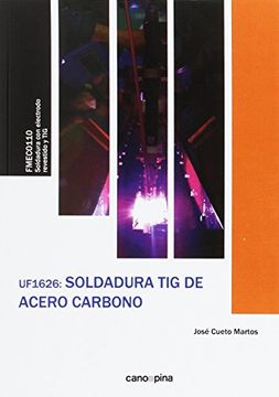 portada UF1626 Soldadura TIG de acero carbono