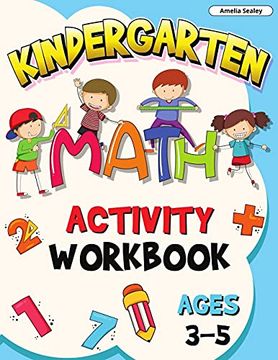 portada Preschool Math Activity Book Ages 3-5: Math Workbook for Preschoolers, Preschool Math at Home, Preschool Math Workbook 