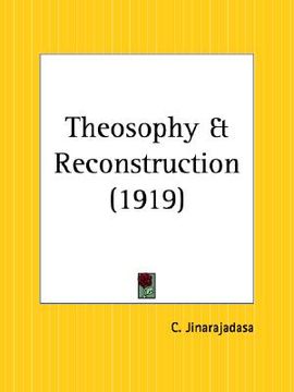portada theosophy and reconstruction (en Inglés)