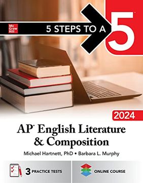 portada 5 Steps to a 5: Ap English Literature and Composition 2024 (en Inglés)