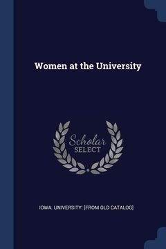 portada Women at the University (en Inglés)