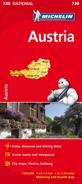 portada Austria - Michelin National map 730 (Michelin National Maps) 