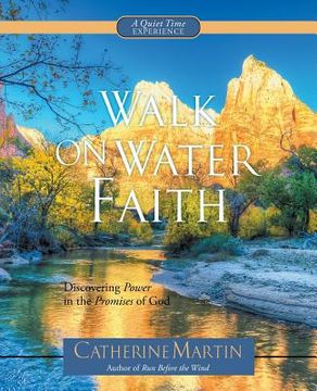 portada Walk on Water Faith (en Inglés)