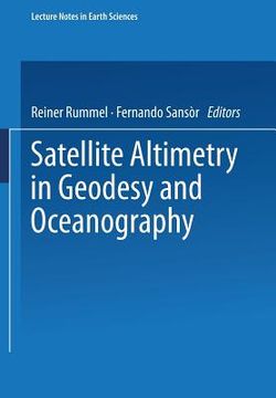 portada satellite altimetry in geodesy and oceanography (in English)