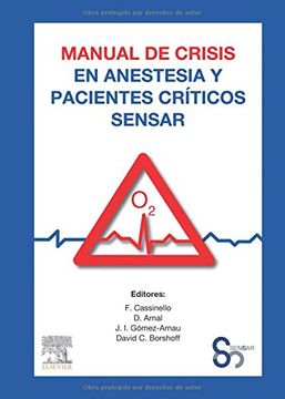 portada Manual de Crisis en Anestesia y Pacientes Críticos Sensar