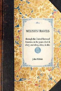 portada melish's travels (in English)