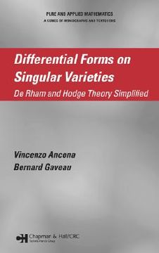 portada differential forms on singular varieties: de rham and hodge theory simplified (en Inglés)