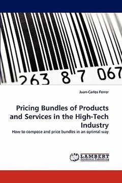 portada pricing bundles of products and services in the high-tech industry (en Inglés)