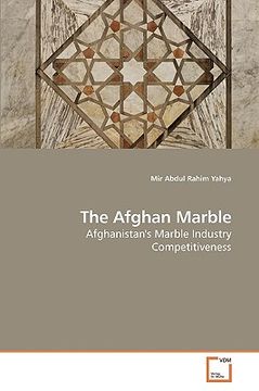 portada the afghan marble (in English)