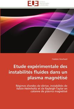 portada Etude Experimentale Des Instabilites Fluides Dans Un Plasma Magnetise
