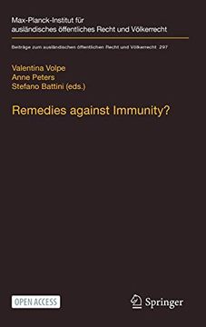 portada Remedies Against Immunity? Reconciling International and Domestic law After the Italian Constitutional Court’S Sentenza 238 (en Inglés)