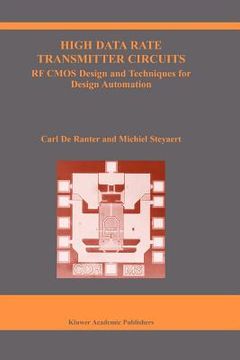 portada high data rate transmitter circuits: rf cmos design and techniques for design automation (en Inglés)
