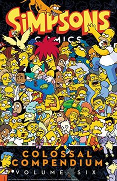 portada Simpsons Comics Colossal Compendium Volume 6 (en Inglés)