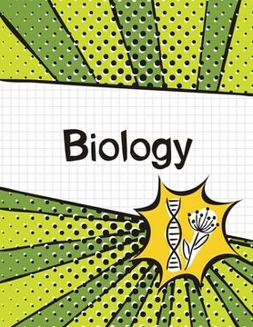 portada Biology Graph Paper Notebook: (Large, 8.5"x11") 100 Pages, 4 Squares per Inch, Science Graph Paper Composition Notebook for Students (en Inglés)