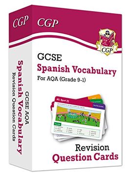 portada New Grade 9-1 Gcse aqa Spanish: Vocabulary Revision Question Cards (en Inglés)