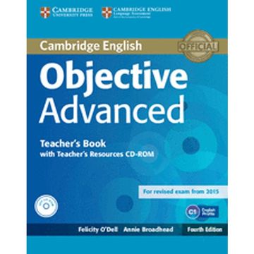 portada Objective Advanced Teacher's Book with Teacher's Resources CD-ROM (en Inglés)