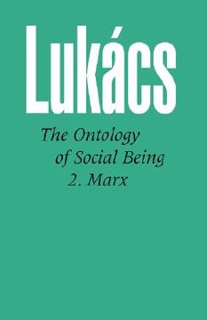 portada ontology of social being, volume 2. marx (in English)