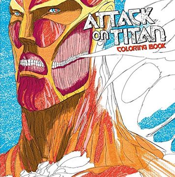 portada Attack on Titan Adult Coloring Book (in English)