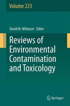 portada reviews of environmental contamination and toxicology volume 223 (en Inglés)