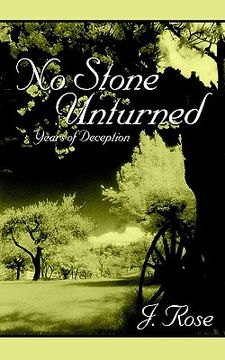 portada no stone unturned: years of deception (en Inglés)