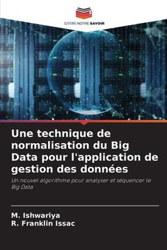 portada Une technique de normalisation du Big Data pour l'application de gestion des données (in French)