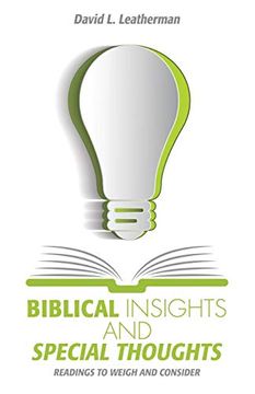 portada Biblical Insights and Special Thoughts (en Inglés)