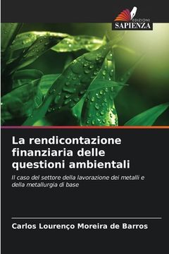 portada La rendicontazione finanziaria delle questioni ambientali (en Italiano)