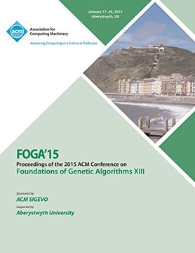 portada FOGA 15 Foundations on Genetic Algorithms XIII