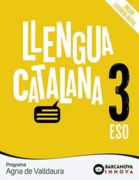 portada Agna de Valldaura 3 Eso. Llengua Catalana: Novetat (Innova) (en Catalá)