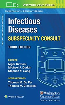 portada Washington Manual Infectious Disease Subspecialty Consult (en Inglés)