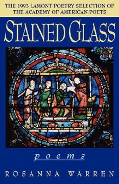 portada stained glass: poems (en Inglés)