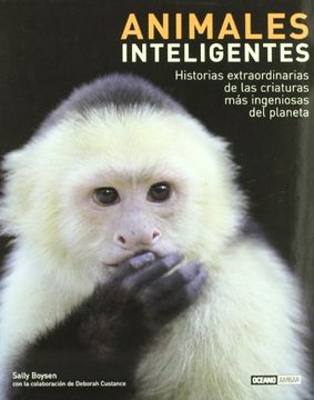 portada Animales Inteligentes:  Son Inteligentes los Delfines, los Elefantes o los Grandes Simios? (Ilustrados)