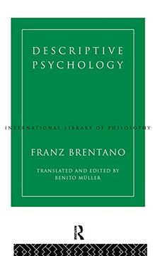 portada Descriptive Psychology (International Library of Philosophy) (in English)