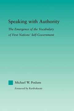 portada speaking with authority (en Inglés)