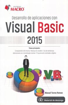portada Desarrollo de Aplicaciones con Visual Basic 2015