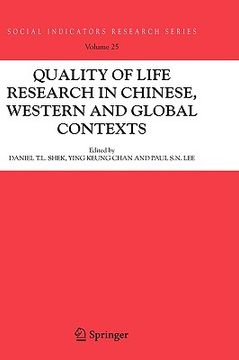 portada quality-of-life research in chinese, western and global contexts (in English)