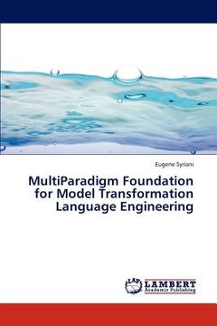 portada multiparadigm foundation for model transformation language engineering (en Inglés)