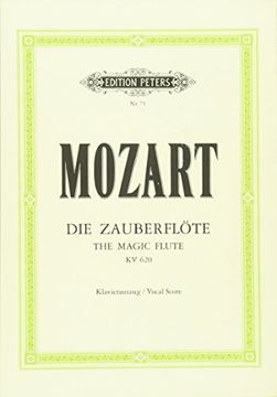 portada Die Zauberflöte kv 620: Oper in Zwei Aufzügen / Klavierauszug (in German)