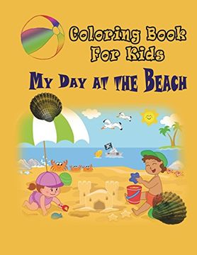 portada My Day at the Beach - Coloring Book: Coloring Book for Kids