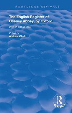 portada The English Register of Oseney Abbey, by Oxford: Written about 1460 (en Inglés)