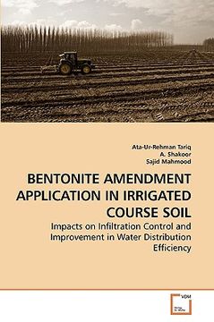 portada bentonite amendment application in irrigated course soil (in English)