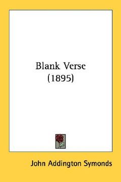 portada blank verse (1895) (en Inglés)
