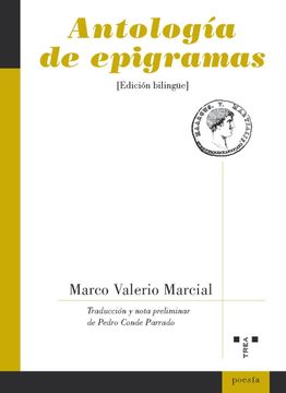 portada Antología de Epigramas (en Español, Latín)