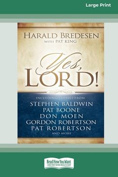 portada Yes, Lord [Standard Large Print 16 Pt Edition] (en Inglés)