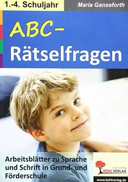 portada Abc-Rätselfragen: Arbeitsblätter zu Sprache und Schrift in Grund- und Förderschule (en Alemán)