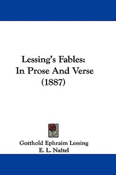 portada lessing's fables: in prose and verse (1887) (in English)