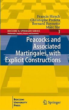 portada peacocks and associated martingales, with explicit constructions (en Inglés)