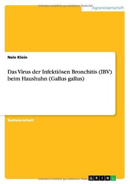 portada Das Virus der Infektiösen Bronchitis (IBV) beim Haushuhn (Gallus gallus) (German Edition)