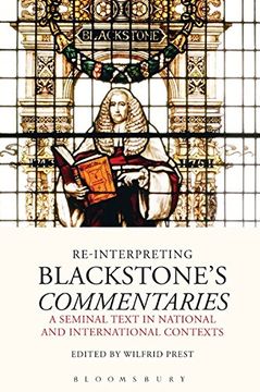 portada Re-Interpreting Blackstone's Commentaries: A Seminal Text in National and International Contexts