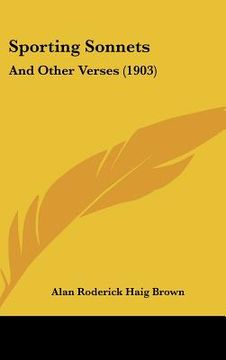 portada sporting sonnets: and other verses (1903) (in English)